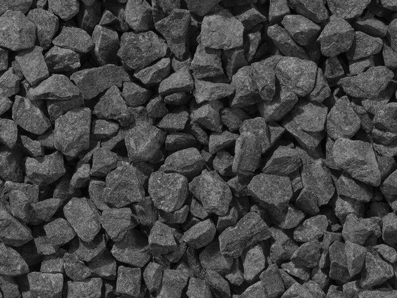 Black Basalt shown dry
